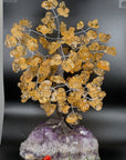 Large Citrine Tree