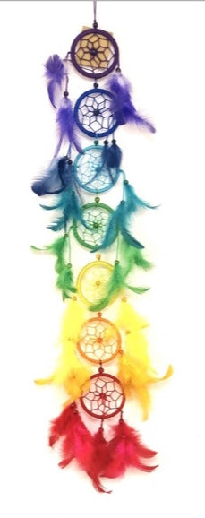 7 Chakra Spider Web Dream Catcher – Tranquil Wellbeing