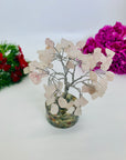 Rose Quartz Crystal Tree