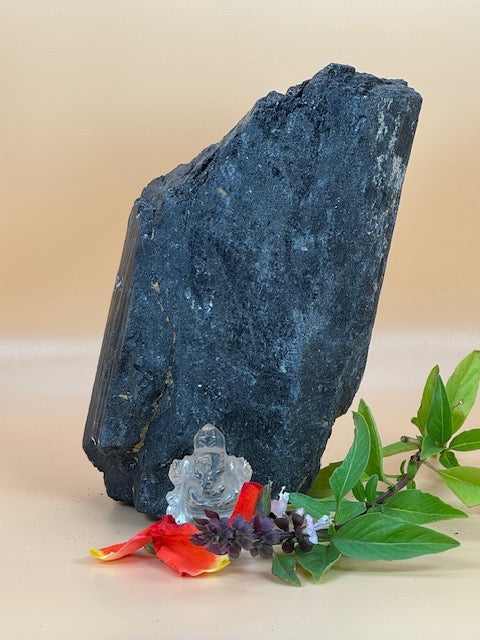 Black Tourmaline Cluster One-of-a-Kind 