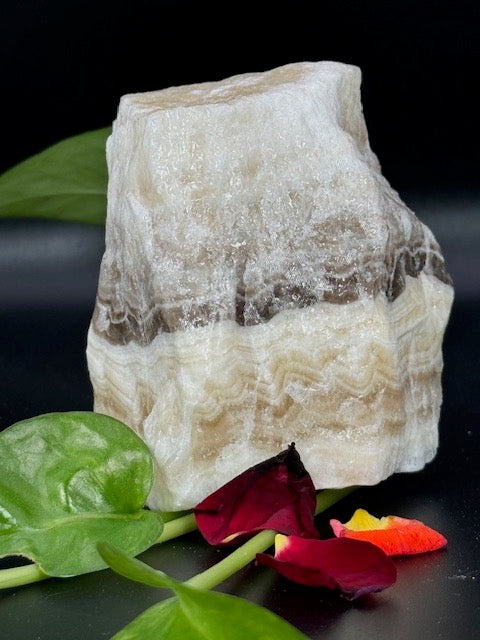 Zebra Calcite Cluster One-of-a-Kind 