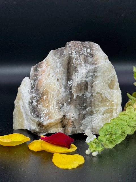 Zebra Calcite Cluster One-of-a-Kind 