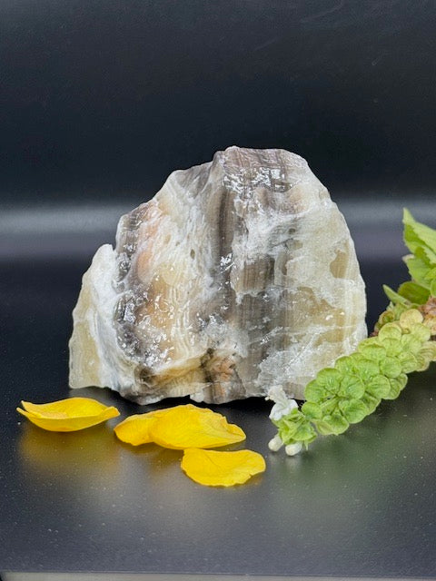 Zebra Calcite Cluster One-of-a-Kind 