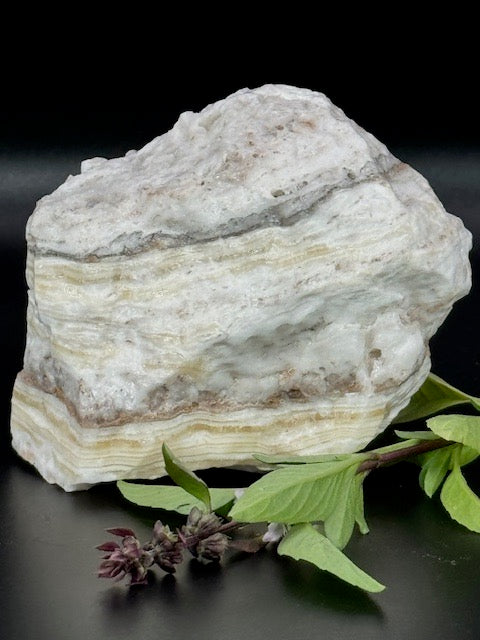 Zebra Calcite Cluster One-of-a-Kind 