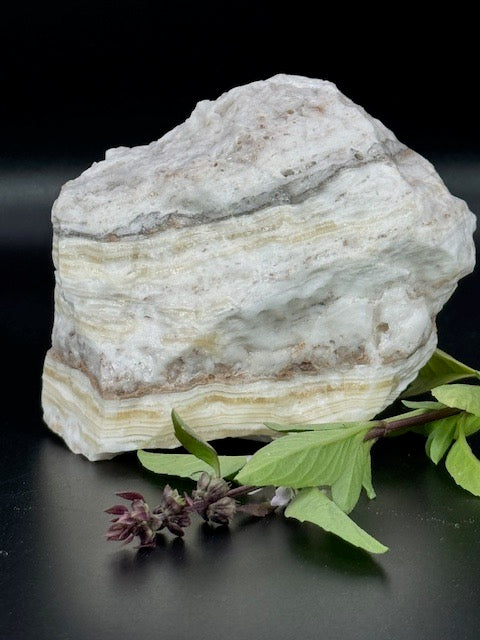 Zebra Calcite Cluster One-of-a-Kind 