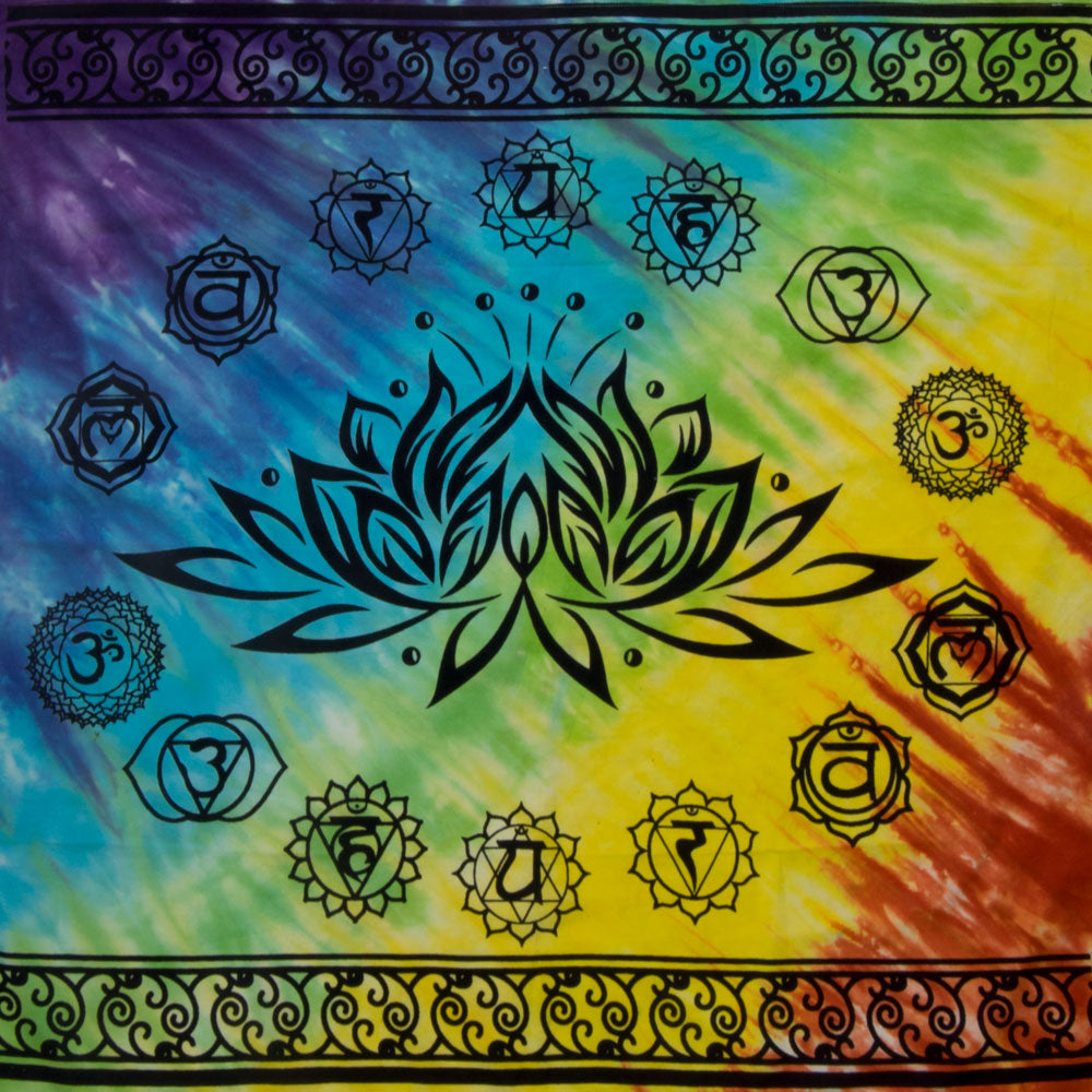 7 Chakra Lotus Tapestry