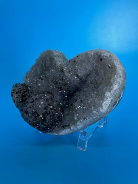 Limited Edition Raw Amethyst Heart 