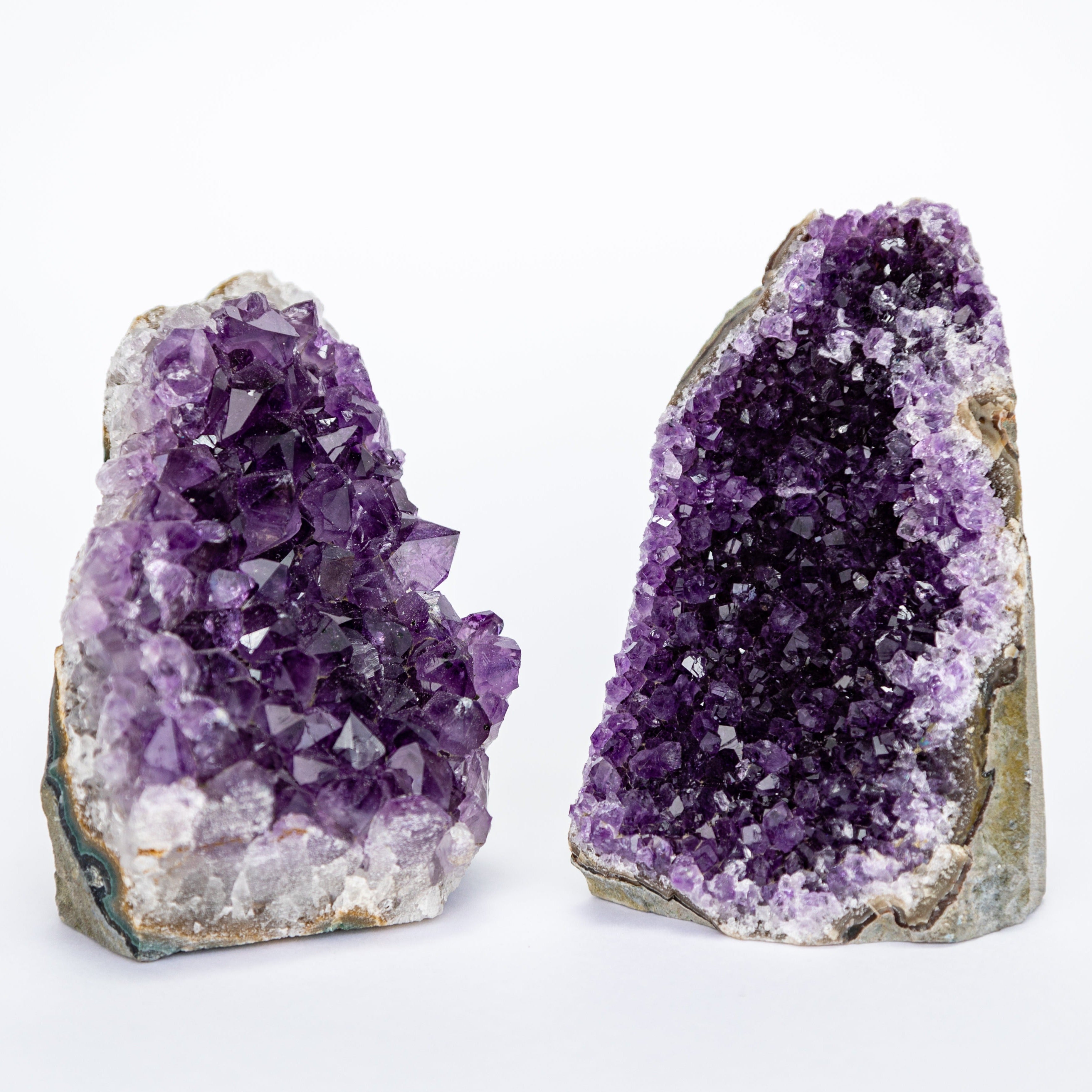 Amethyst Twin Clusters 