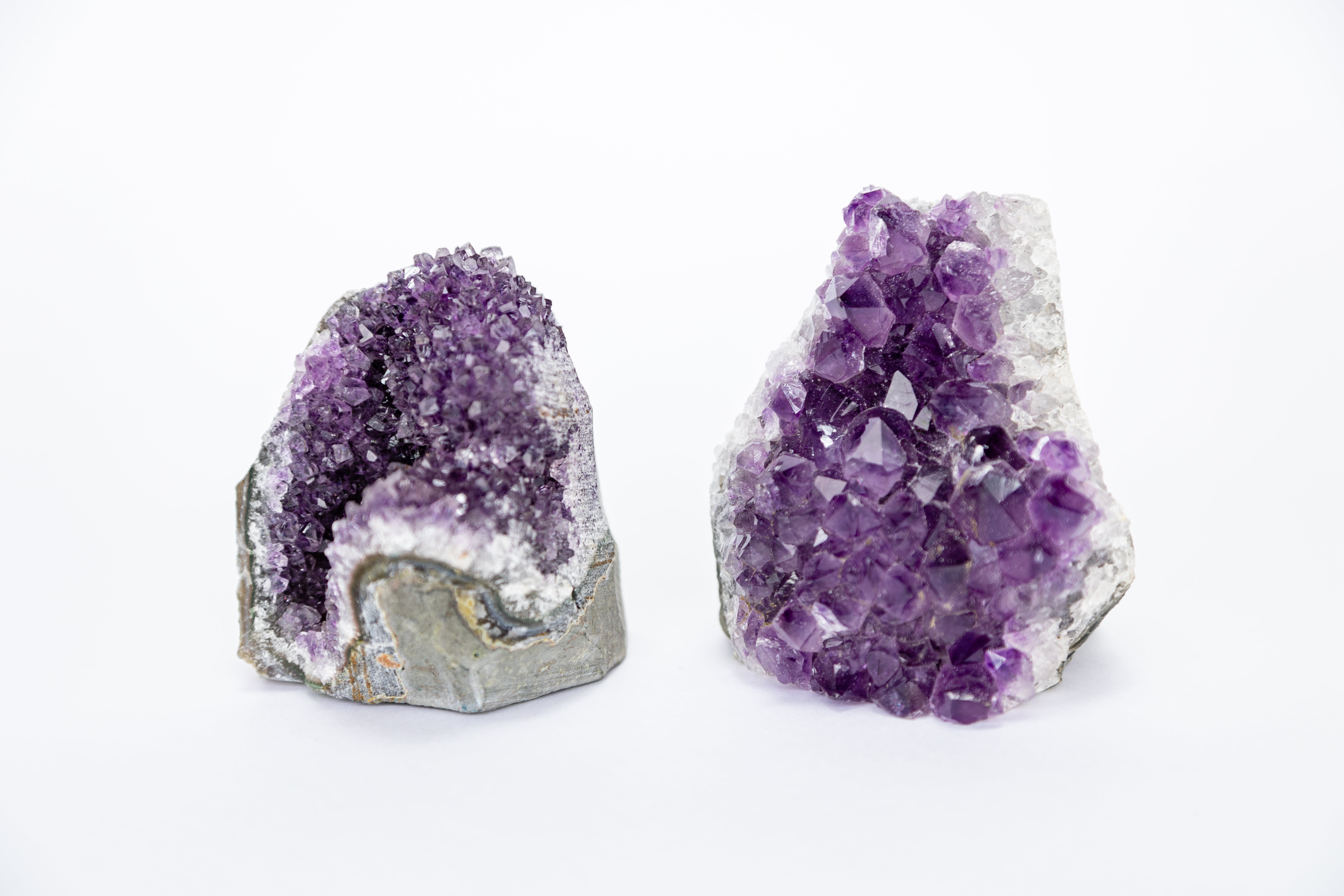 Amethyst Twin Clusters 