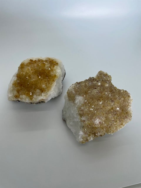 Citrine Cluster Limited Edition #3 - Set of 2