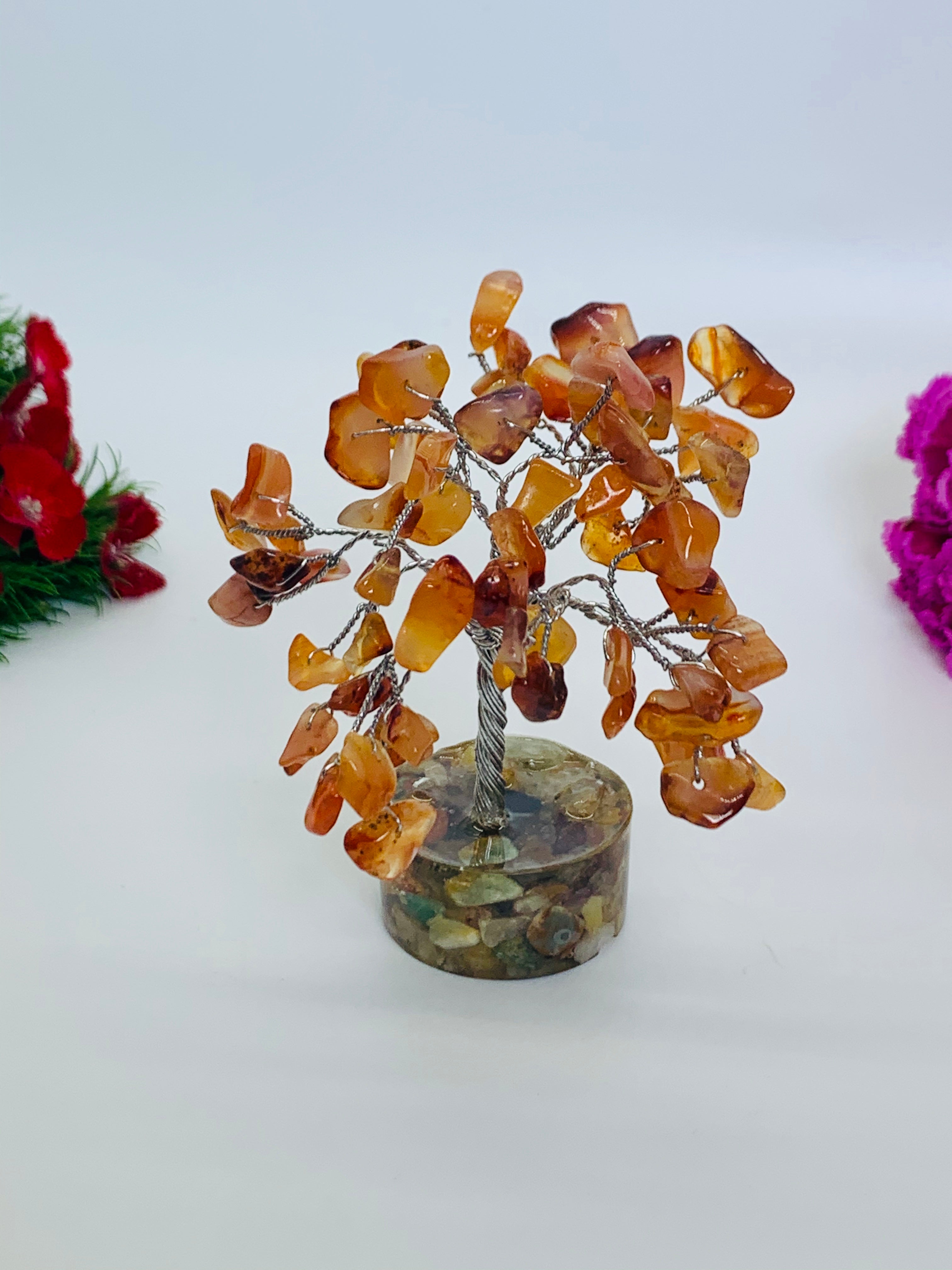 Carnelian Crystal Tree