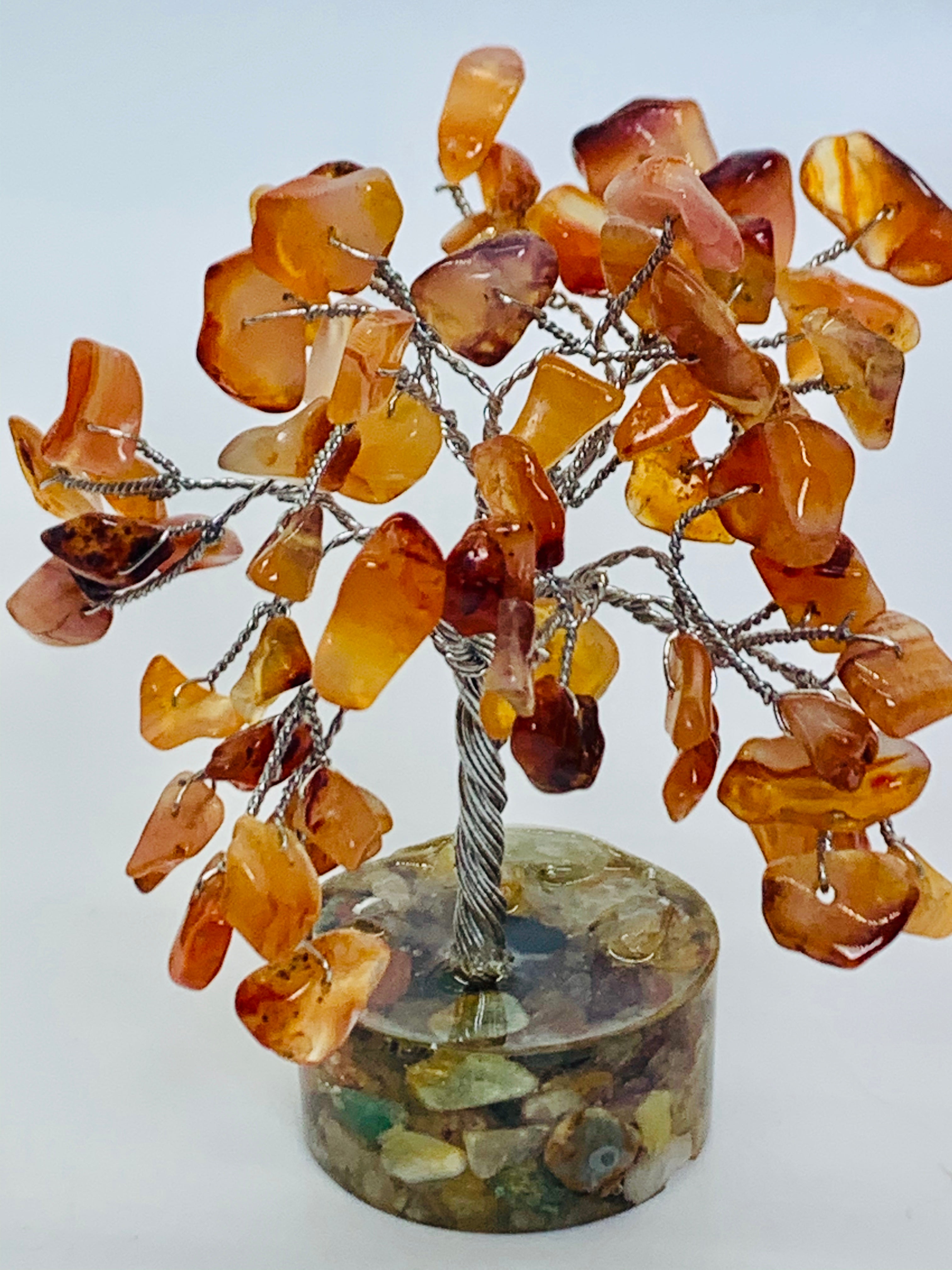 Carnelian Crystal Tree