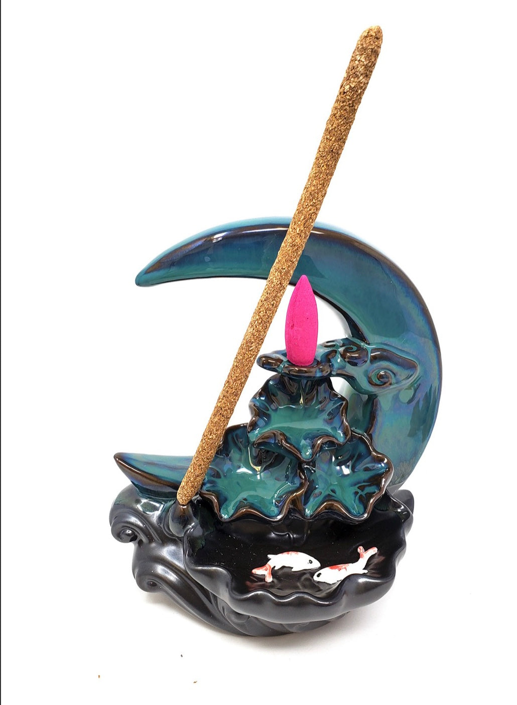 Moon Ceramic Backflow Burner