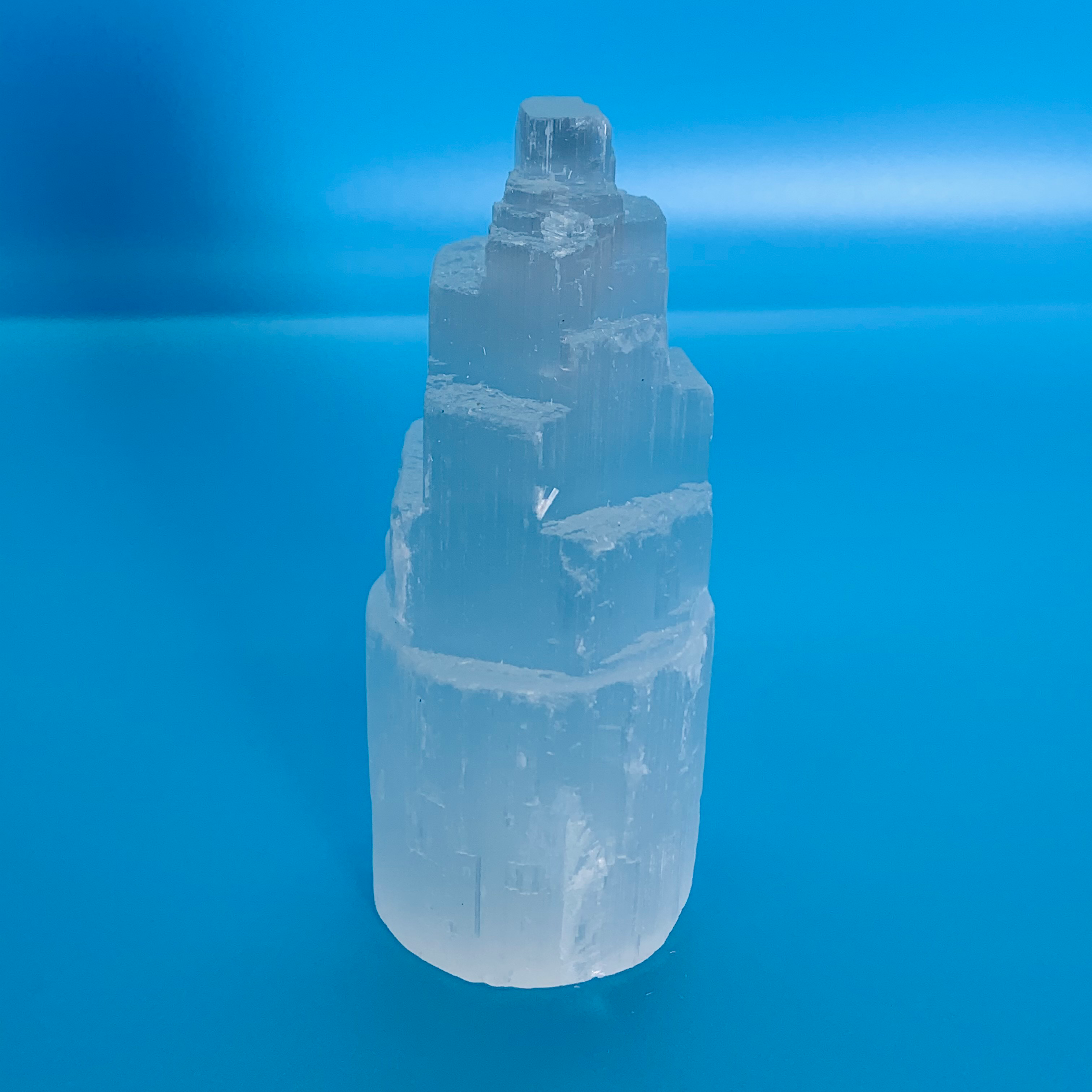 Selenite Small Single Tower