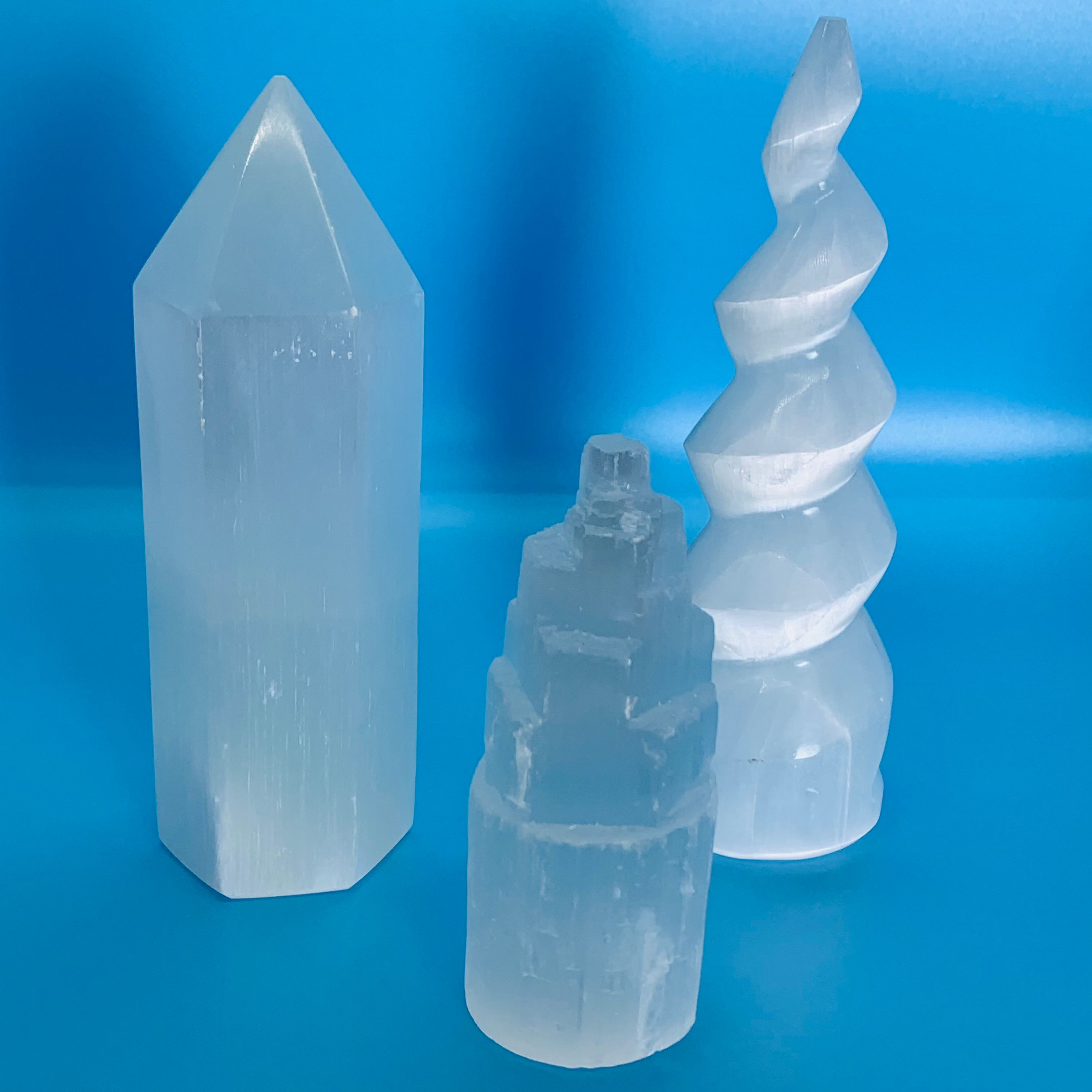 Selenite Trio Collection
