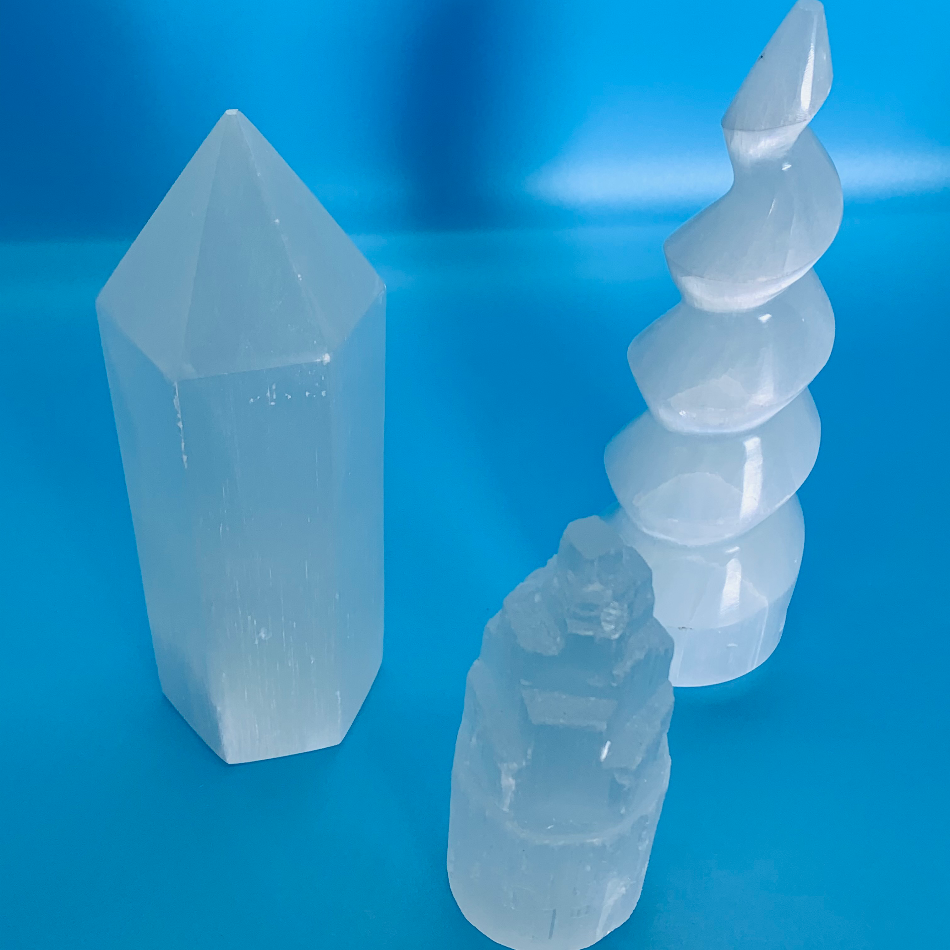 Selenite Trio Collection