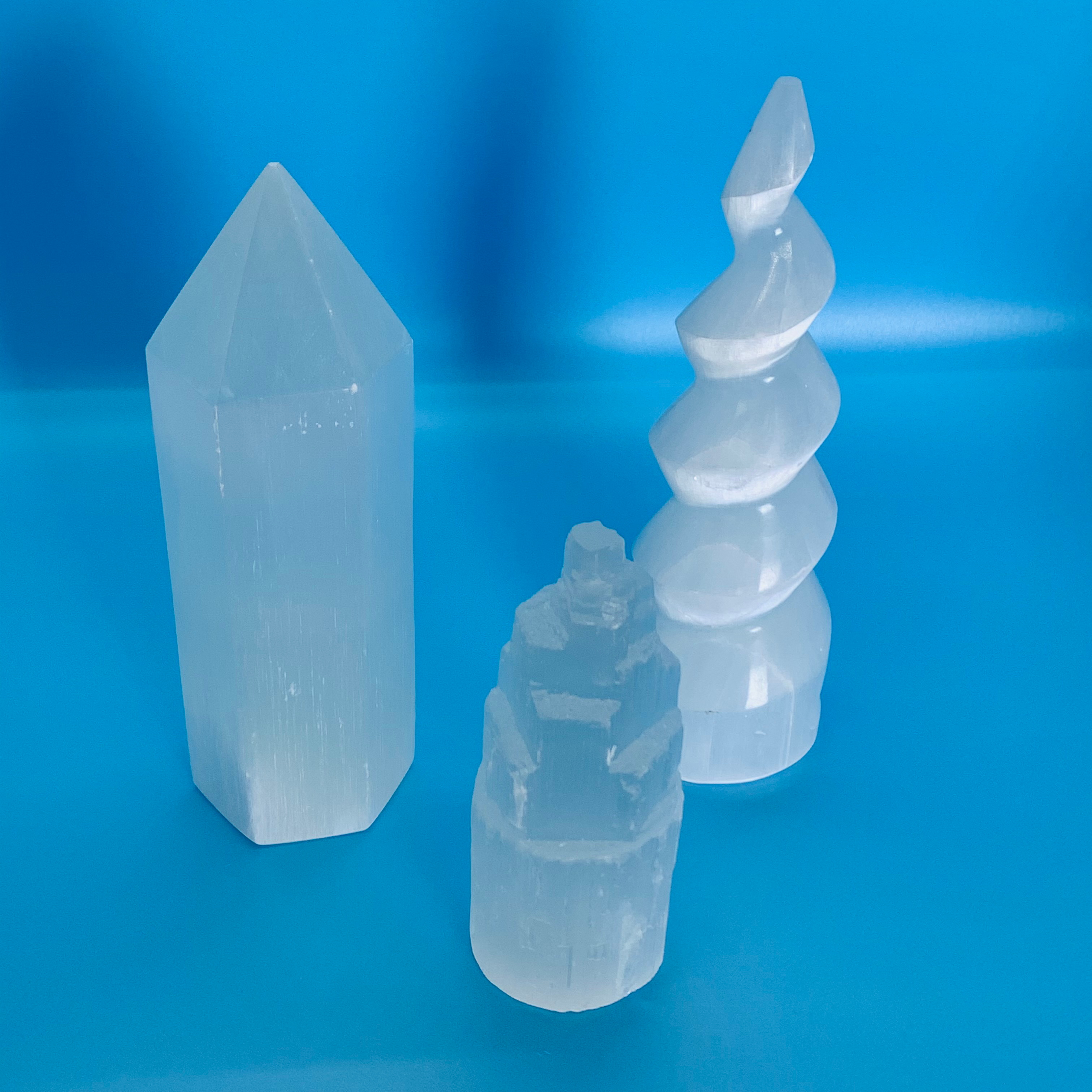Selenite Trio Collection