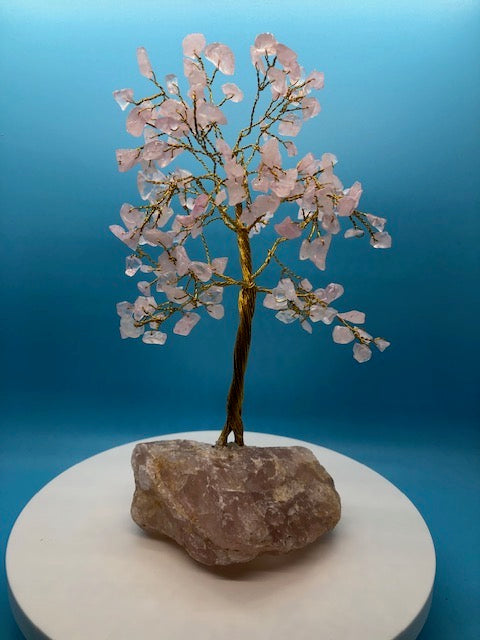 Rose Quartz Tree of Life